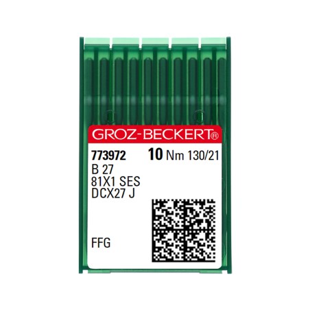 GROZ BECKERT light ballpoint needles industrial overlock B27 FFG SES size 130/21